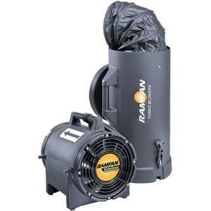 RAMFAN EF7025 Confined Space Fan Axial Explosion-proof 8 Inch 1/3 Hp | AF4KVF 8ZF96