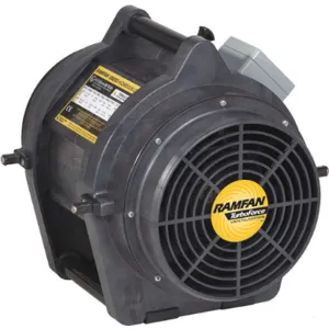 RAMFAN UB20XX Confined Space Fan with Duct Explosion Proof 8 Inch 1/4HP 230V | AG9HNU 20LP10