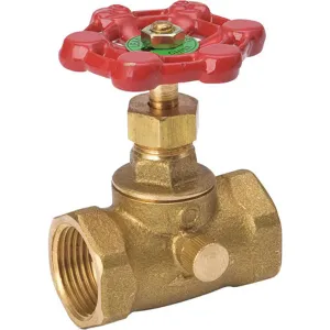 GRAINGER 105-104NL Stop and Waste Valve Brass IPS 3/4 Inch | AH2ZHQ 30UN14