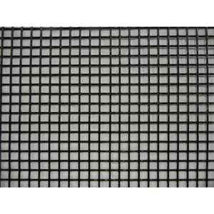 GRAINGER 12002E063-48X48 Wire Mesh Black Fine 48 Inch Width 48 Inch Length | AJ2FVA 49N578