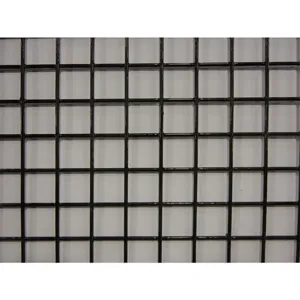 GRAINGER 12100ME080-48X96 Wire Mesh Black Medium 48 Inch Width 96 Inch Length | AJ2FVH 49N601