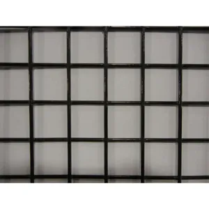 GRAINGER 12150ME105-48X96 Wire Mesh Black Coarse 48 Inch Width 96 Inch Length | AJ2FVU 49N631