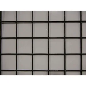 GRAINGER 12200ME105-48X96 Wire Mesh Black Coarse 48 Inch Width 96 Inch Length | AJ2FVX 49N651