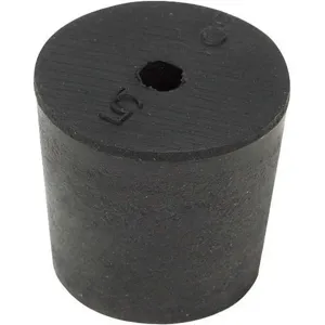 GRAINGER 4-1H Stopper 25mm Rubber Black Pk 30 | AF6GPJ 16ZD45