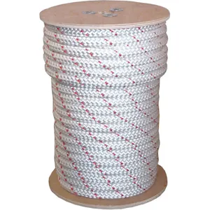 GRAINGER 20TL62 Climbing Rope 5/8 Inch x 150 Feet 12 Strand | AF7AVZ