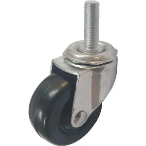 GRAINGER 20TM12 Swivel Stem Caster 2 Inch Diameter 75 Lb Rubber | AF7AXA