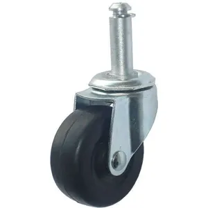 GRAINGER 20TM13 Swivel Stem Caster 2 Inch Diameter 75 Lb Rubber | AF7AXB