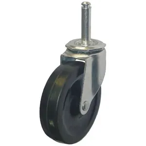 GRAINGER 20TM16 Swivel Stem Caster 4 Inch Diameter 115 Lb Rubber | AF7AXE