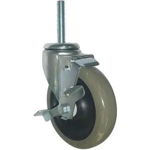 GRAINGER 20TM29 Swivel Stem Caster 5 Inch Diameter 300 Lb Polyurethane | AF7AQG