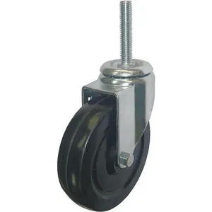 GRAINGER 20TM35 Swivel Stem Caster 5 Inch Diameter 200 Lb Rubber | AF7AXV