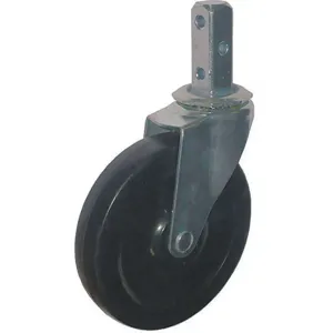 GRAINGER 20TM38 Swivel Stem Caster 5 Inch Diameter 125 Lb Rubber | AF7AXY