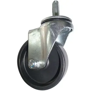 GRAINGER 20TM48 Swivel Stem Caster 4 Inch Diameter 275 Lb Polyolefin | AF7AYJ