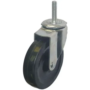 GRAINGER 20TM51 Swivel Stem Caster 4 Inch Diameter 115 Lb Rubber | AF7AYM