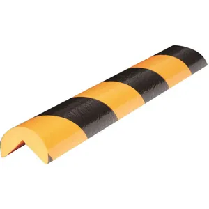 GRAINGER 31CA19 Corner Guard Black/yellow Self-adhesive | AG2ARF