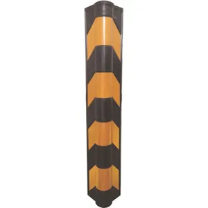 GRAINGER 31CA25 Rounded Corner Guard Black/yellow | AG2ARM