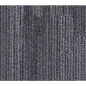 GRAINGER 31HL84 Carpet Tile 19-11/16 Inch Length Dark Gray Pk20 | AG2FCH