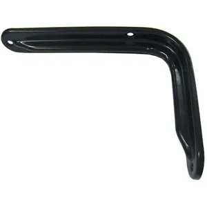 GRAINGER 33TZ33 Shelf Bracket Steel Black 11-3/4 Inch Length | AH3YFP