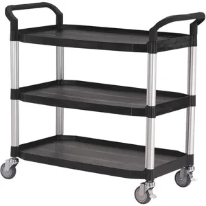 GRAINGER 35KT27 Utility Cart Black 39-3/4 In.h | AG6CRP