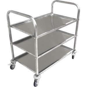 GRAINGER 35ZW26 Food Service Cart Stainless Steel 450 lb | AH6HMD