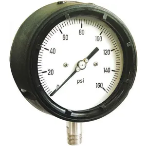 GRAINGER 36JV23 Pressure Gauge Process 0 to 1500 psi Range | AH6XHJ