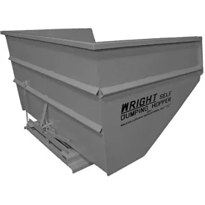 GRAINGER 50099 GRAY Self Dumping Hopper 6000 lb. Grey | AJ2KKV 8NFX2