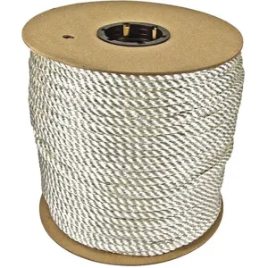 GRAINGER 460120-WHT-00600-05403 Rope 600 Feet White 350lb. Polyester | AH9VWT 45AV59