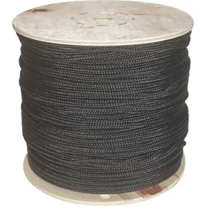 GRAINGER 610080-00500-555 Rope 500 Feet Black 110lb. Polypropylene | AH9VWY 45AV64