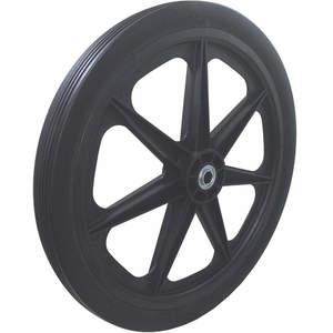 GRAINGER 92001 Flat Free Wheel Polyurethane 250lb Black | AH4WBE 35NC08