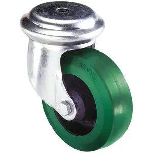 GRAINGER BS4 100 GR1E Kingpin Swivel Caster Rubber 4 Inch 396 lb. | AH8DPT 38LU24