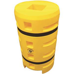 GRAINGER CS2442-6S Column Protector Yellow 6 Inch Length x 6 Inch Width LLDPE | AH3XLE 33RH92