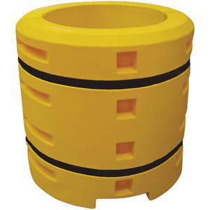 GRAINGER CS2442-9R Column Protector Yellow 24 Inch Width LLDPE | AH3XLG 33RH94