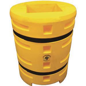 GRAINGER CS3842-20S Column Protector Yellow 20 Inch Length x 20 Inch Width LLDPE | AH3XLL 33RH99