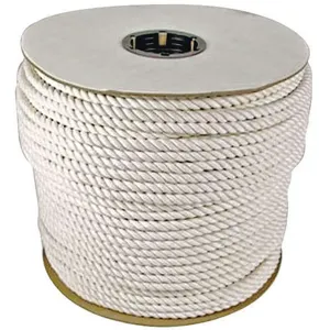 GRAINGER CTF066-01 Rope 600 Feet White 3/8 Inch Diameter Cotton | AH9VVN 45AV28