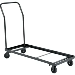 GRAINGER DY-1100 Folding Chair Cart 46-1/2 x 19 x 39 24 Chair | AG9ZTN 23PG07