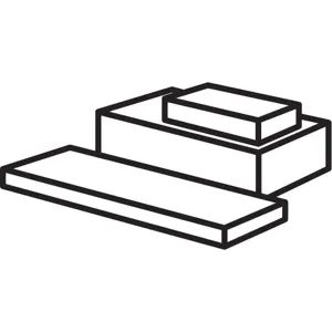 GRAINGER G15-TRB-.5-1.5X3 Rectangular Stock 3 Feet Length 1.5 Inch Width PTFE | AH2WRN 30GD54