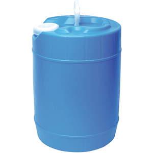 GRAINGER GBTH5R-SC-BL Pail Screw Top Round 5 Gallon Plastic Blue | AH3YNA 33UF75