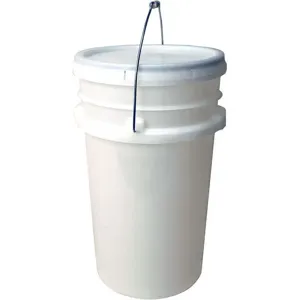 GRAINGER GN2170-CDL Pail Open Head Round 7 Gallon PE Natural | AG9RQF 21YL17