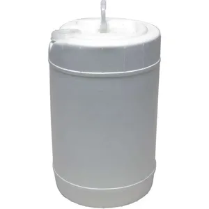 GRAINGER GTH6R-SC-W Pail Screw Top Round 6 Gallon PE White | AG9RPU 21YK31