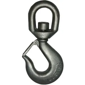 GRAINGER MH22MW6902G Lifting Hook with Safety Latch 5 ton | AH2FTK 26JX58