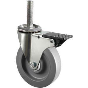 GRAINGER MH5CHV402G Swivel Caster with Brake | AH9LLA 40JE14