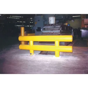 GRAINGER SGR-2-096-42-P Guard Rail System Yellow 42 Inch Height Steel | AJ2KUU 9WMA8