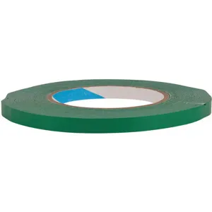 GRAINGER T111-G 96/CS Bag Sealing Tape Pvc Green 3/8 Inch x 180yd | AG7GQE 8VZF1