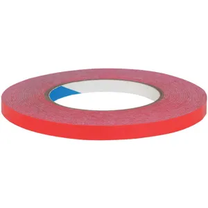 GRAINGER T111-R 96/CS Bag Sealing Tape Pvc Red 3/8 Inch x 180 Yd | AG7GRQ 9LHM5