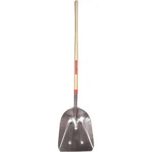 RAZOR-BACK 53127 Scoop Shovel Long Wood Aluminium 18 Inch | AF6VDM 20JZ13