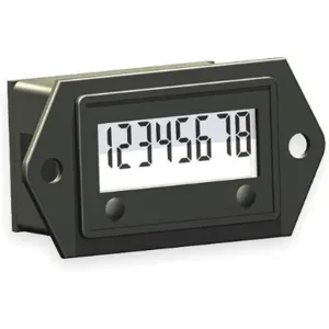 REDINGTON 3410-0000 Hour Meter 2-hole Rectangular Lcd | AC3AGB 2PPV5