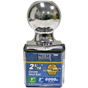 REESE 7008600 Chrome Hitch Ball Gvwr 6000 Lb. | AB6JBZ 21T183