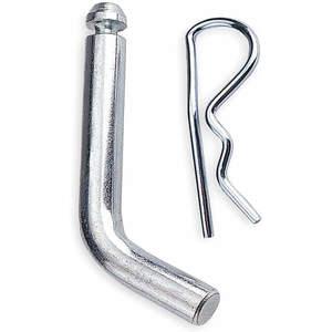 REESE 701051142 Hitch Pull Pin With Clips | AC2ZUK 2PJ91