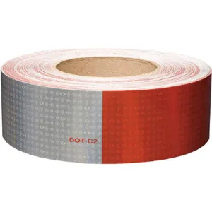 REFLEXITE 18697 Reflective Tape W 2 Inch Red/white | AE9UEK 6MFZ3