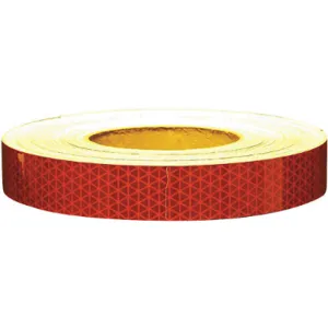 REFLEXITE 18709 Reflective Tape W 1 Inch Length 50 Yard Red | AD8PEQ 4LGL8