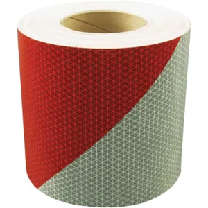 REFLEXITE 18851 Reflective Tape W 3 Inch Red/white | AE9YAZ 6NGD2